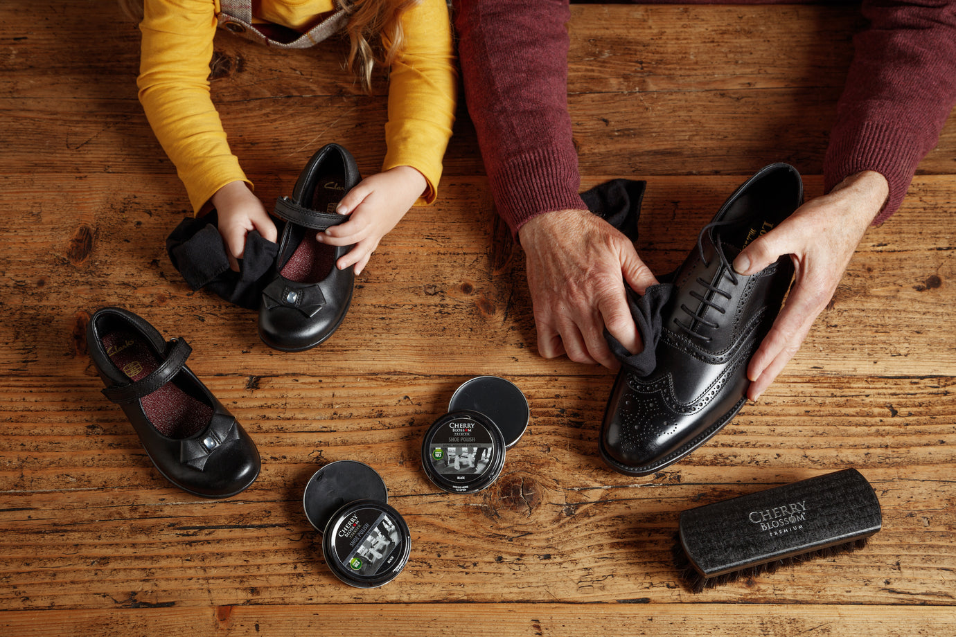 Clean, Care and Protect made easy with Cherry Blossom.