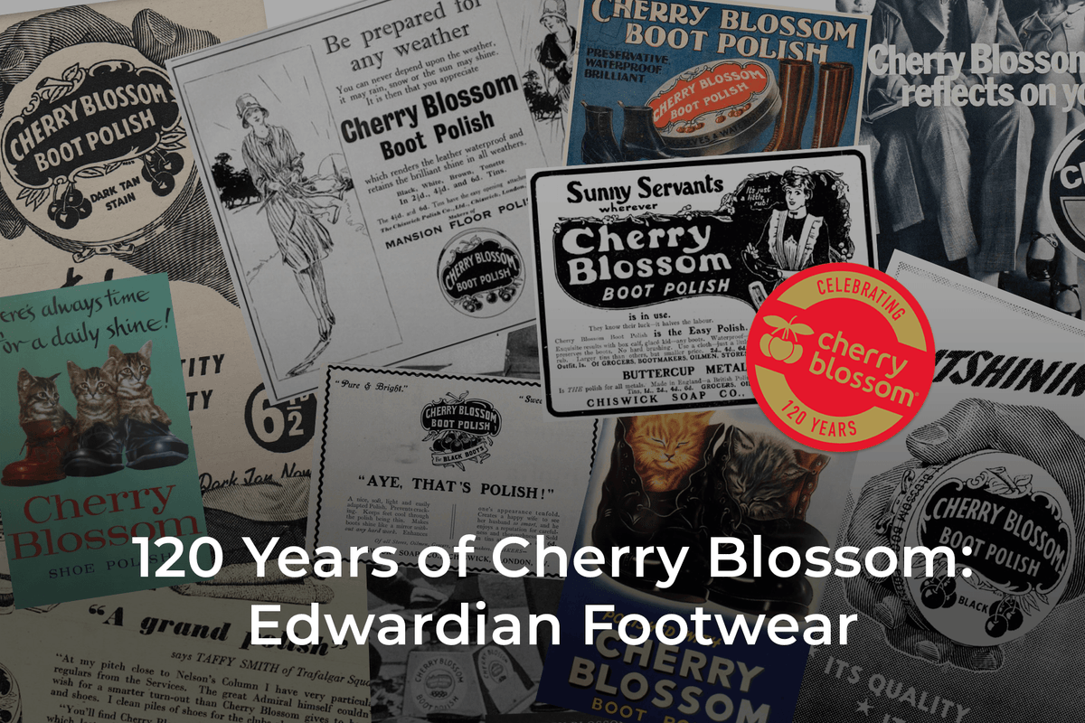 120 Years of Cherry Blossom: Edwardian Footwear