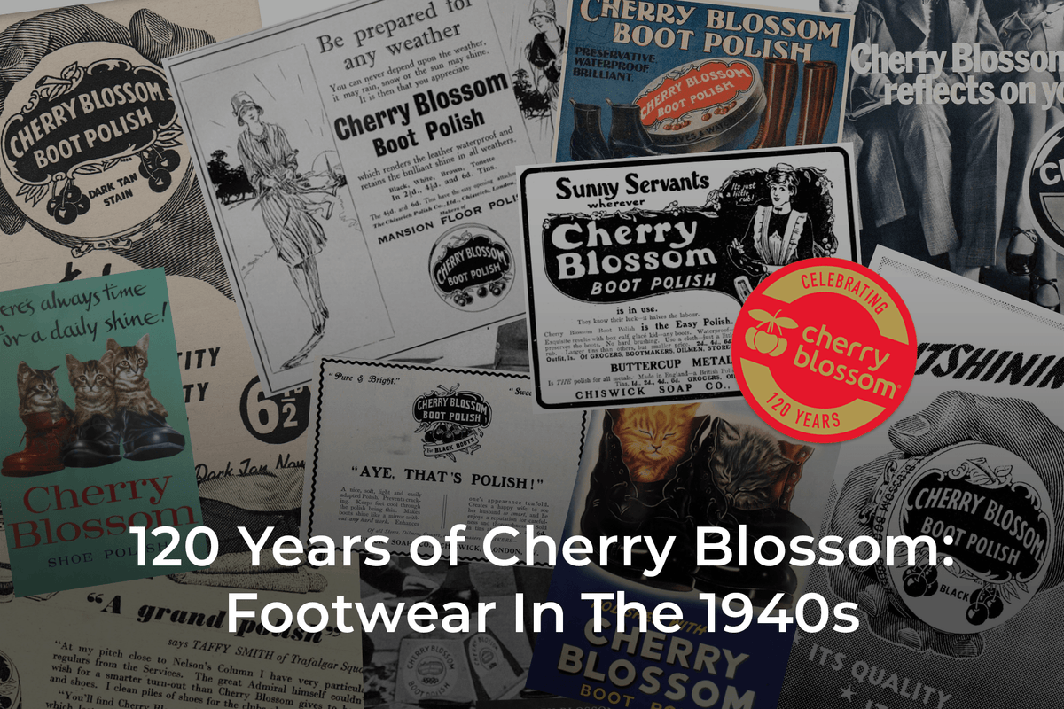 120 Years of Cherry Blossom: Footwear in the 1940s