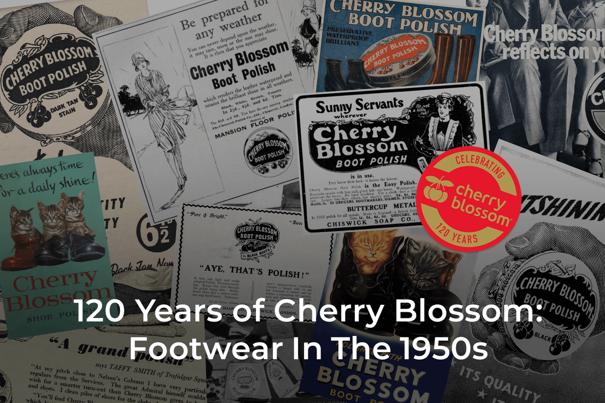 120 Years of Cherry Blossom: Footwear in the 1950s