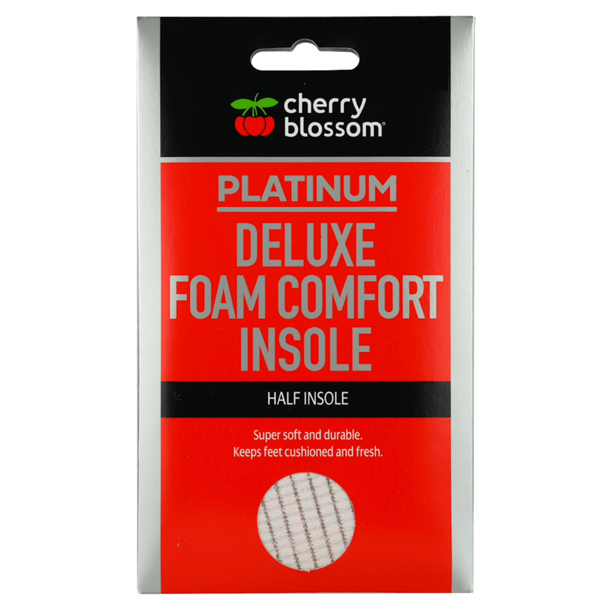 Deluxe Foam Comfort Insole Half
